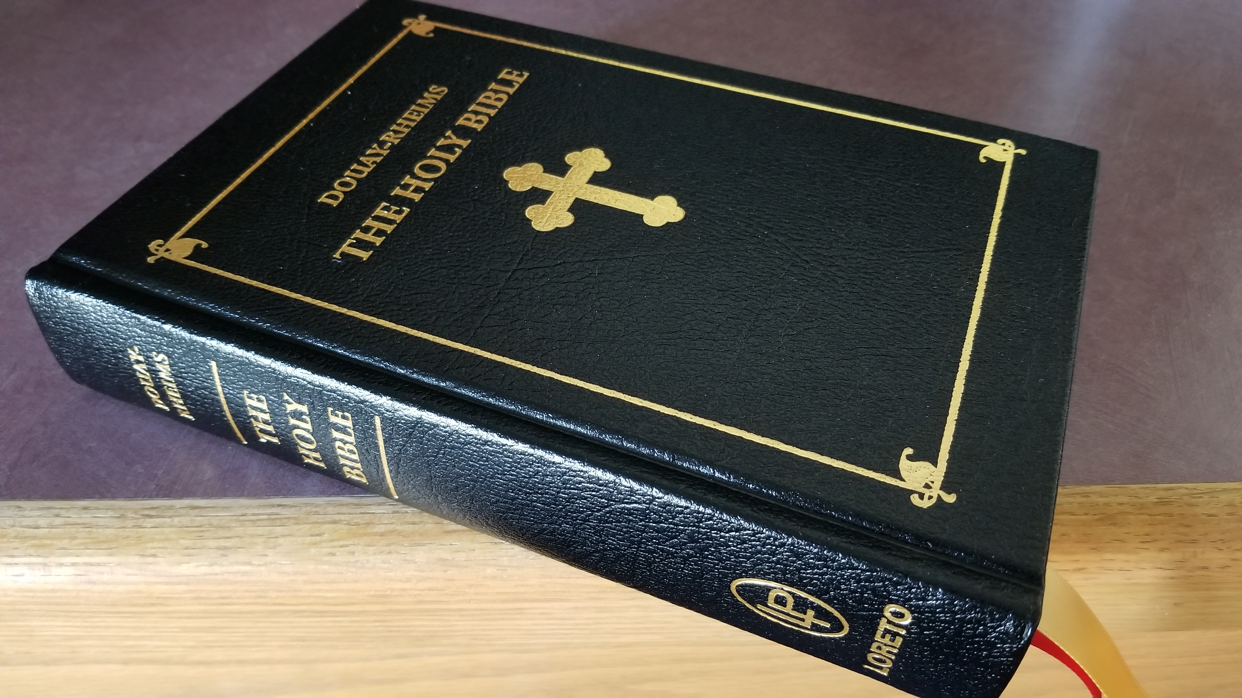 Douay Rheims Haydock Holy Bible in English