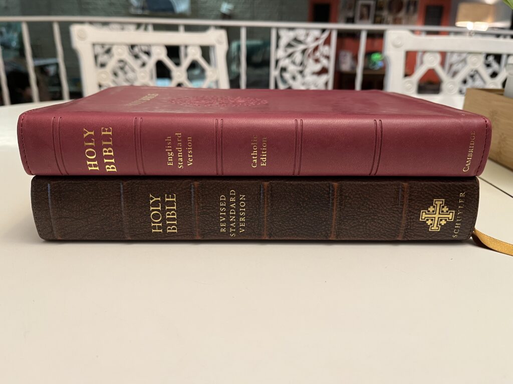 Review: Cambridge ESV-CE Cornerstone Bible (Burgundy Imitation Leather) –  Catholic Bible Talk