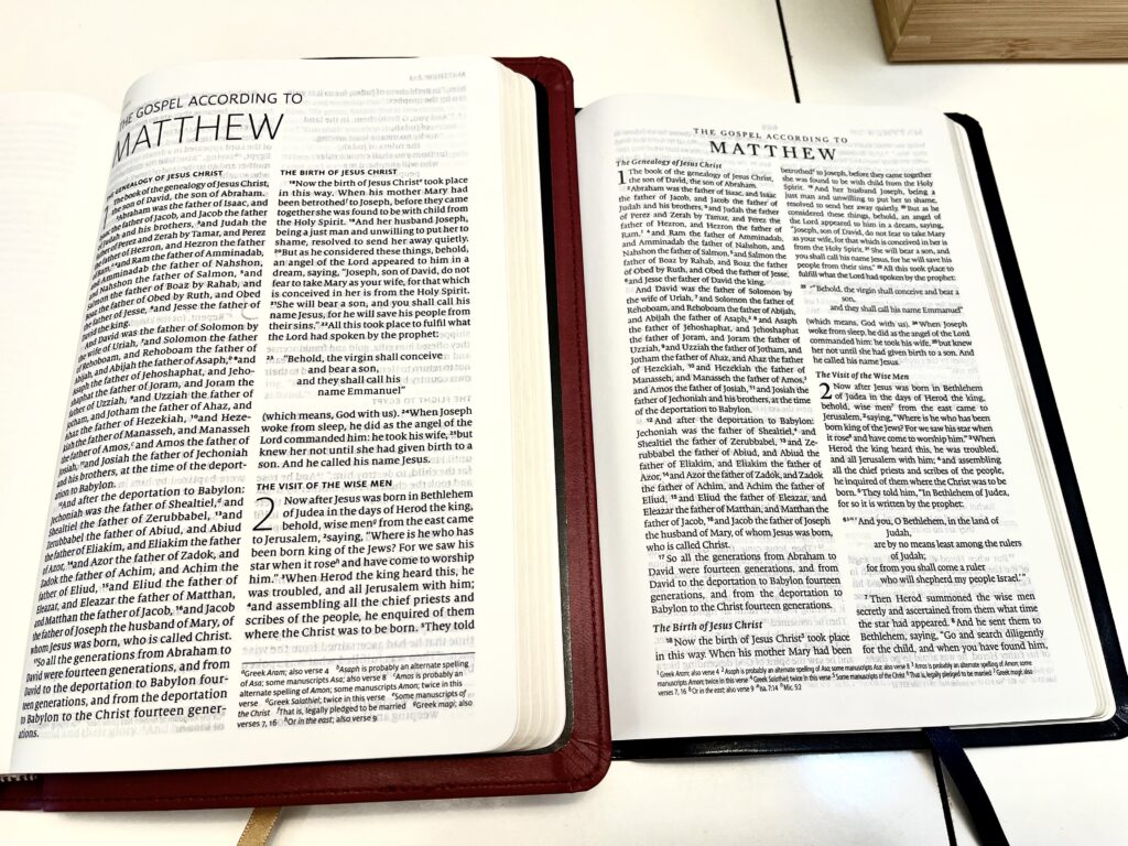 Review: Cambridge ESV-CE Cornerstone Bible (Burgundy Imitation Leather) –  Catholic Bible Talk