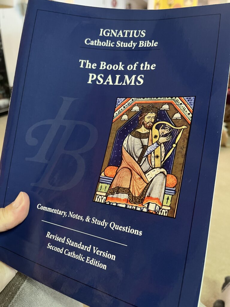Review ICSB The Book Of Psalms Catholic Bible Talk